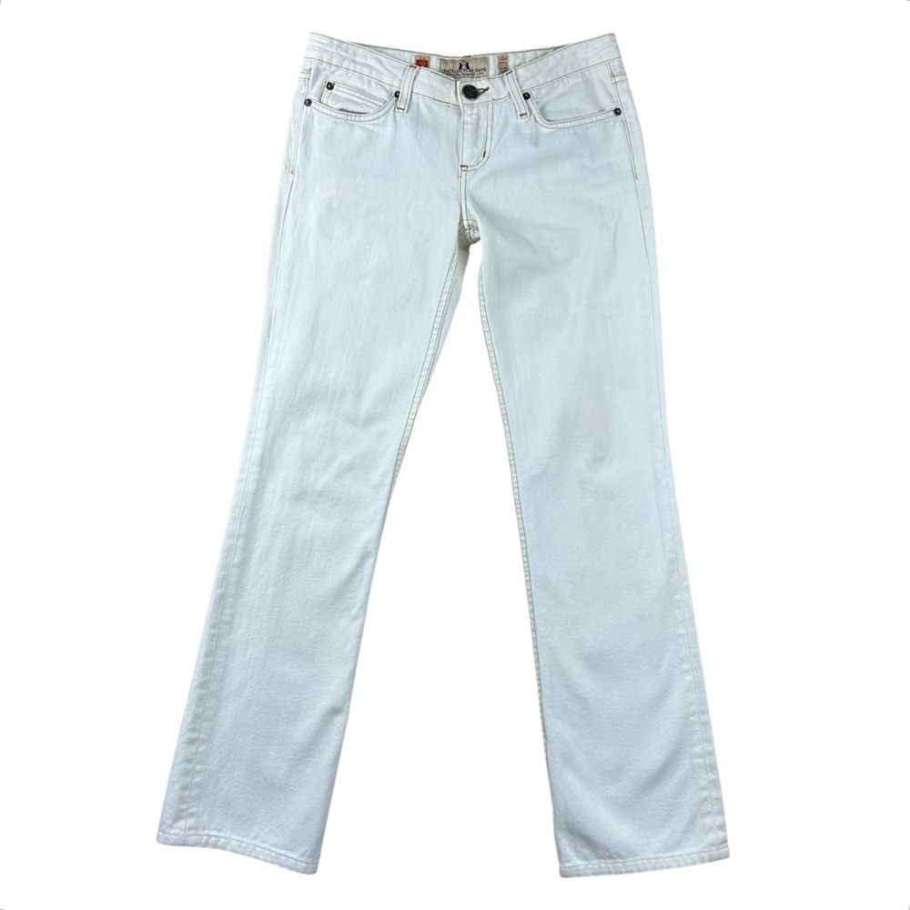 VTG Juicy Couture Bootcut Low Rise Jeans Size 26 Y2K Preppy Festival USA